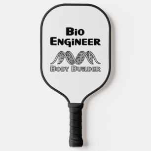 Palas De Pickleball Ornamento de cerámica de Bio Engineer Body Builder