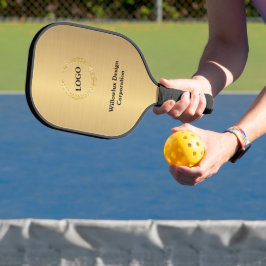 Palas De Pickleball Oro de la compañía promocional con logotipo comerc