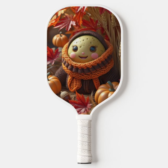 Palas De Pickleball Otoño Cosecha Pickleball - Cosmos Vibes Court (Anverso)