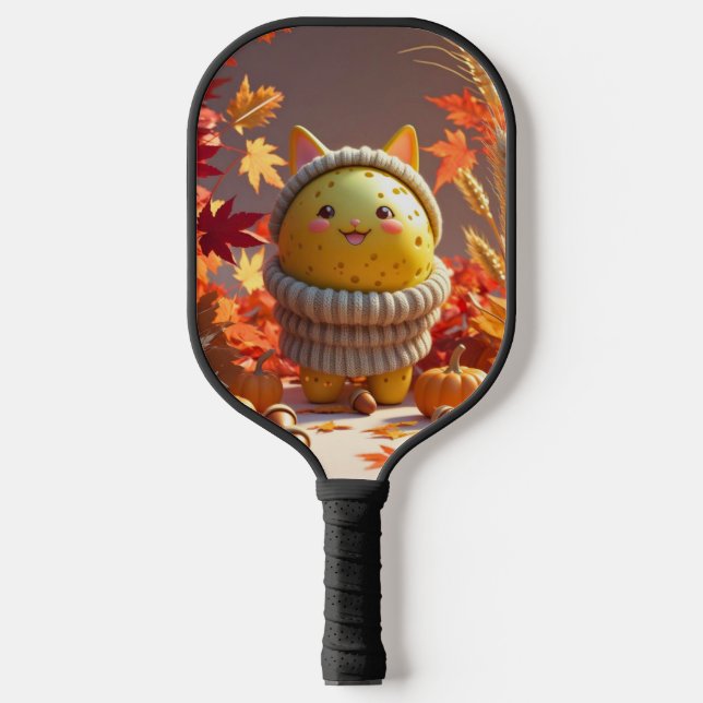 Palas De Pickleball Otoño Cosecha Pickleball - Cosmos Vibes Court (Anverso)