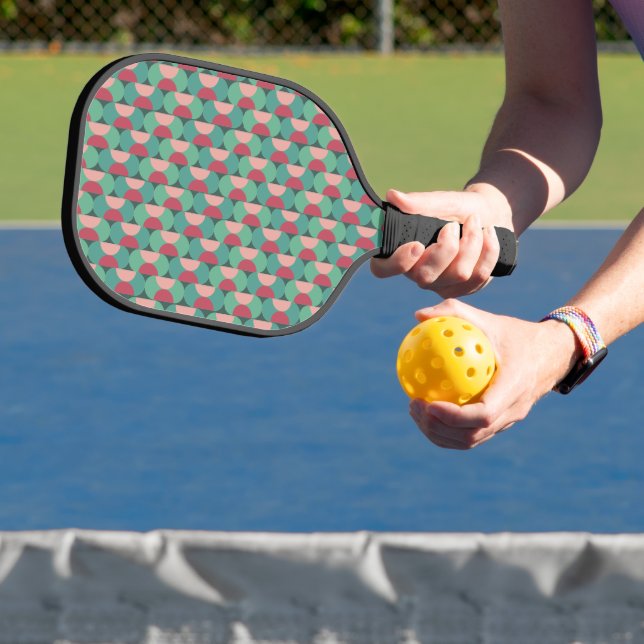 Palas De Pickleball Ovalos y semicírculos retro (in situ)