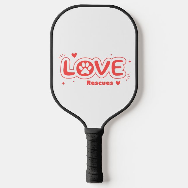 Palas De Pickleball OWRAssist Love Rescues (Anverso)