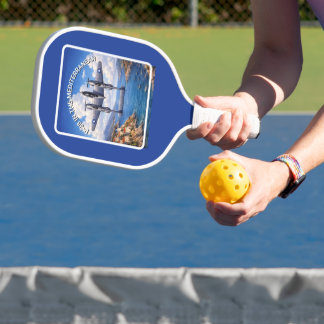 Palas De Pickleball P-38 Lightning sobre el Mediterráneo