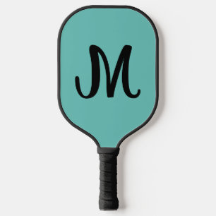 PALAS DE PICKLEBALL PADDILLA DE PICKLEBALL AZUL ELEGANTE DE MONOGRAMA