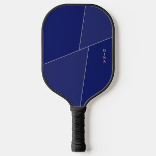 Palas De Pickleball Paddle azul oscuro de bolas de pollo personalizado