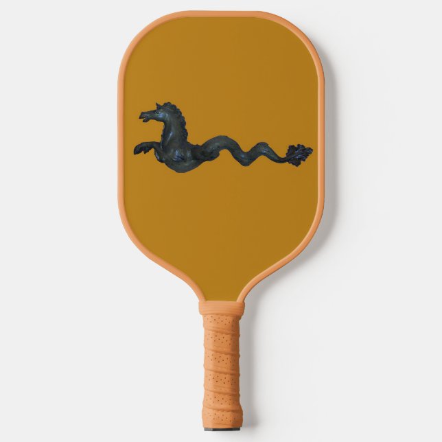 Palas De Pickleball Paddle de baloncesto de caballos de vidrio (Anverso)