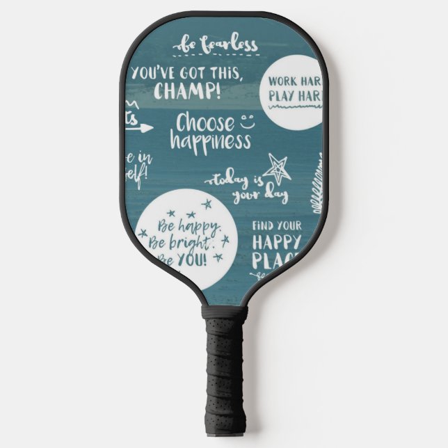 Palas De Pickleball Paddle de bola de coño de precisión (Anverso)