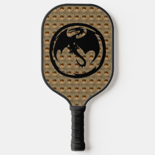 Palas De Pickleball Paddle de bola de pickleball con sangría de oro de
