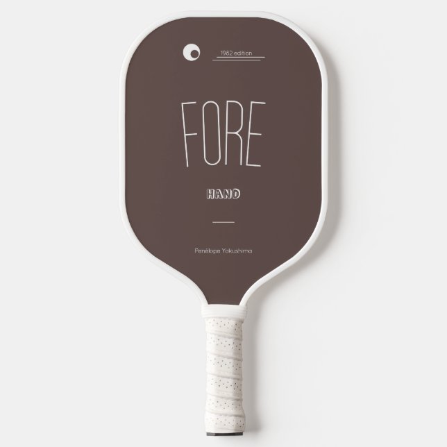 Palas De Pickleball Paddle de bolas (Anverso)