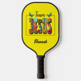 Palas De Pickleball Paddle de bolas de bolas - Diseño del equipo Jesús
