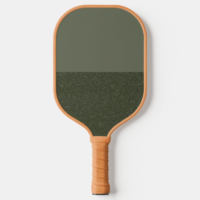 Palas De Pickleball Paddle de bolas de bolas verdes de dos tonos de mo (Anverso)