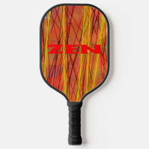 Palas De Pickleball Paddle de bolas de encurtido negro de alambre rojo