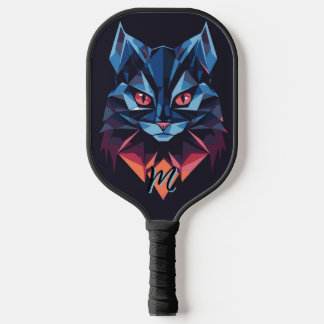 Palas De Pickleball Paddle de bolas de pato con temática de gato perso