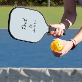 Palas De Pickleball Paddle de bolas de pato minimalista | Día del Padr