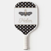 Paddle de bolas de pato personalizado de Queen Bee