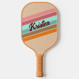 Palas De Pickleball Paddle de bolas de pelletería retro personalizado