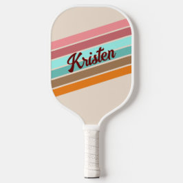 Palas De Pickleball Paddle de bolas de pelletería retro personalizado