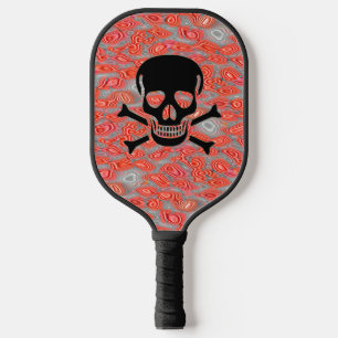 Palas De Pickleball Paddle de bolas de pickleball de Lava Negro