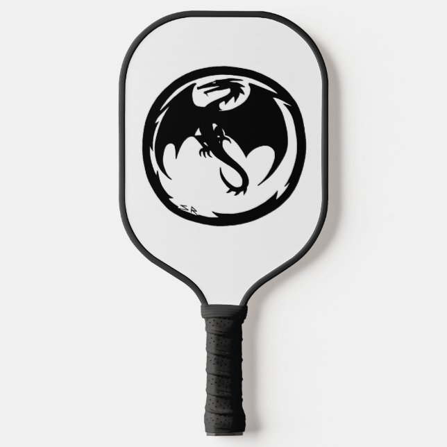 Palas De Pickleball Paddle de bolas de picnic Black Dragon (Anverso)