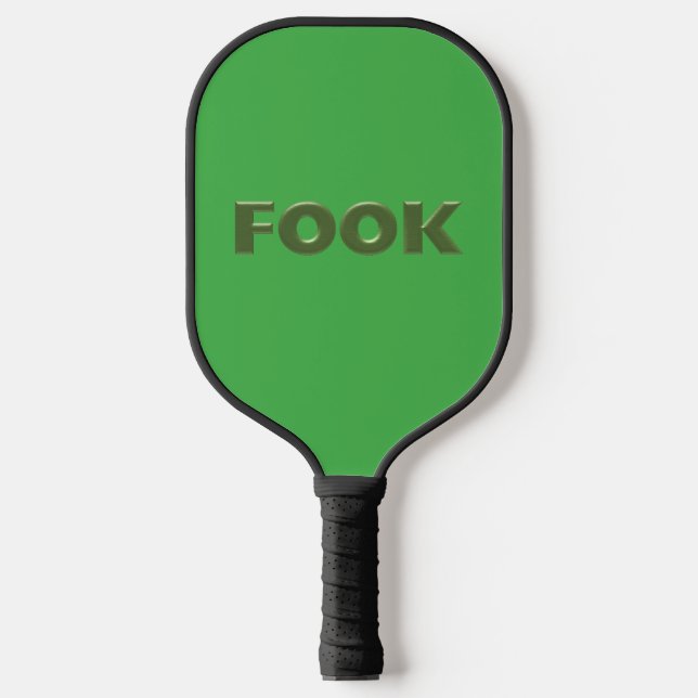 Palas De Pickleball Paddle de bolas de picnic verde (Anverso)