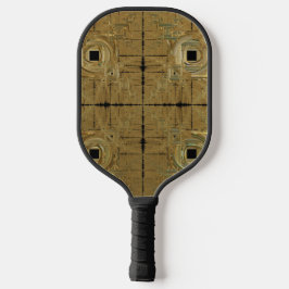Palas De Pickleball Paddle de bolas de racha dorada