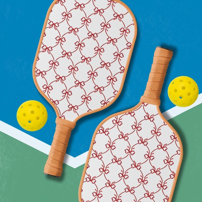 Palas De Pickleball Paddle de bolas de rosca roja (Subido por el creador)