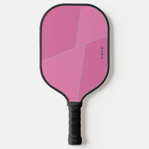 Palas De Pickleball Paddle de bolas rosadas con nombre