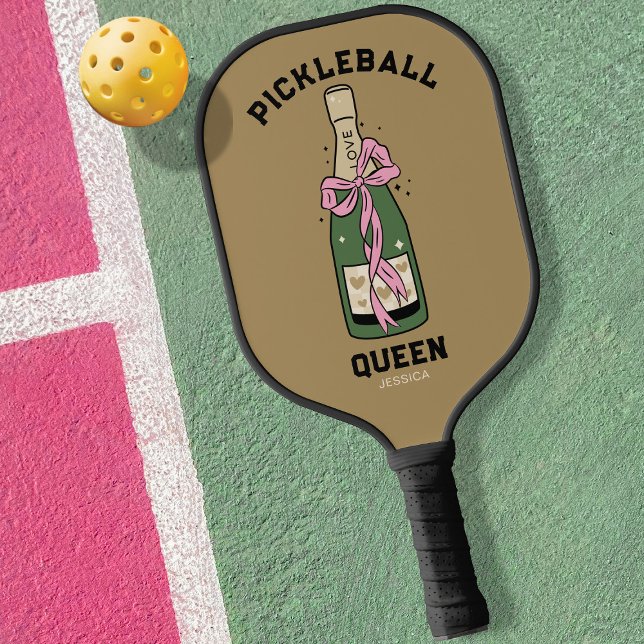 Palas De Pickleball Paddle de nombre personalizado Reina Fiesta de bol (Subido por el creador)