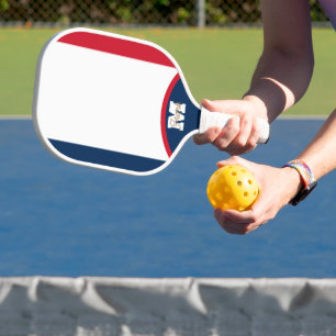 Palas De Pickleball Paddle de pellebol de bandera francesa - Nombre/Te