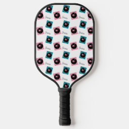 Palas De Pickleball Paddle de pellebol de flamenco retro personalizado
