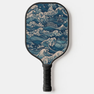 Palas De Pickleball Paddle de pelota con diseño de onda