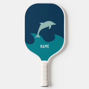 Palas De Pickleball Paddle de pelota de delfín por Deb Jeffrey