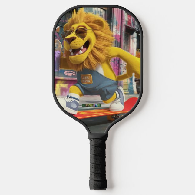 Palas De Pickleball Paddle de pelota de Leon Marx, en su siniestro (Anverso)