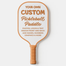 Palas De Pickleball PADDLE DE PICKLEBALL DE 100% Personalizable - TAN