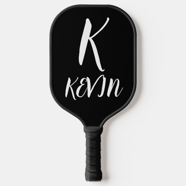 PALAS DE PICKLEBALL PADDLE DE PICKLEBALL PERSONALIZADO DE SCRIPT MONOG (Anverso)