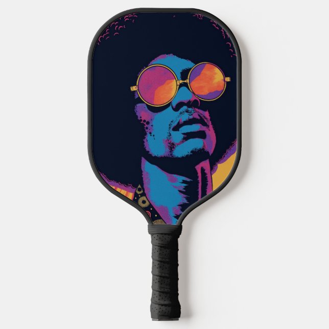 Palas De Pickleball Paddle Guay/Retro para bolas de bolas (Anverso)