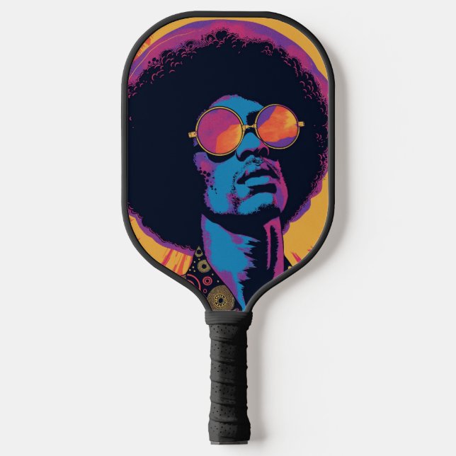 Palas De Pickleball Paddle Guay/Retro para bolas de bolas (Anverso)