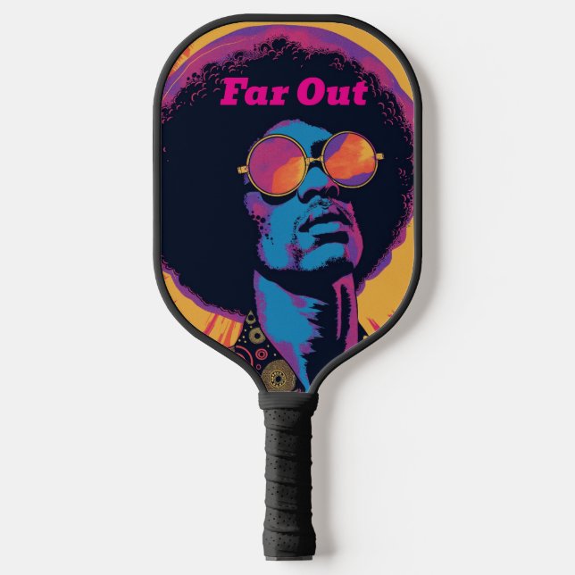 Palas De Pickleball Paddle Guay/Retro para bolas de bolas (Anverso)