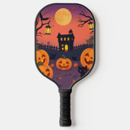 Palas De Pickleball Paddle Halloween de bolas de pollo - Calabazas y g