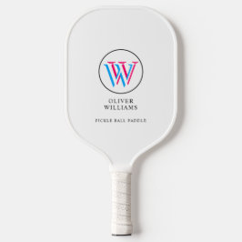Palas De Pickleball Paddle inicial de baloncesto de tres capas blanco