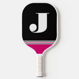 Palas De Pickleball Paddle inicial negro de bolas