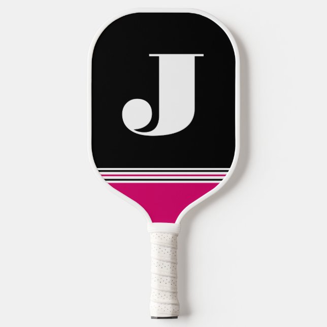 Palas De Pickleball Paddle inicial negro de bolas (Anverso)