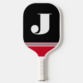 Palas De Pickleball Paddle inicial negro de bolas