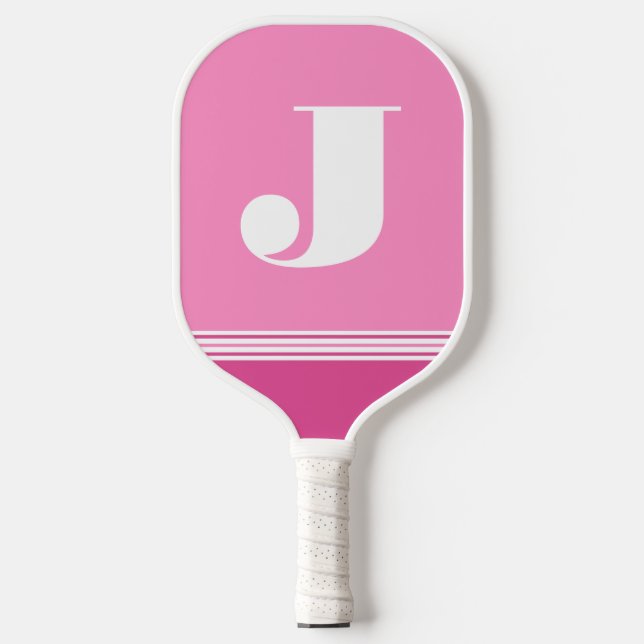 Palas De Pickleball Paddle inicial rosado de bolas (Anverso)