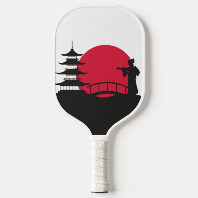 Palas De Pickleball Paddle japonés de bolas (Anverso)