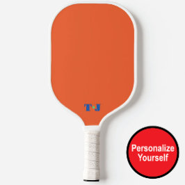 Palas De Pickleball Paddle monogramado de bolas de naranja personaliza