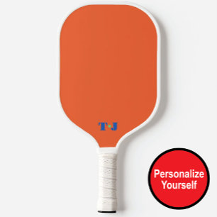 Palas De Pickleball Paddle monogramado de bolas de naranja personaliza