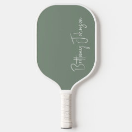 Palas De Pickleball Paddle Monogramado Sage Green Pickleball