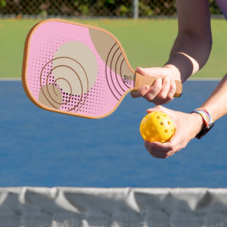 Palas De Pickleball Paddle Pastel Rosa de Fibra de Carbono
