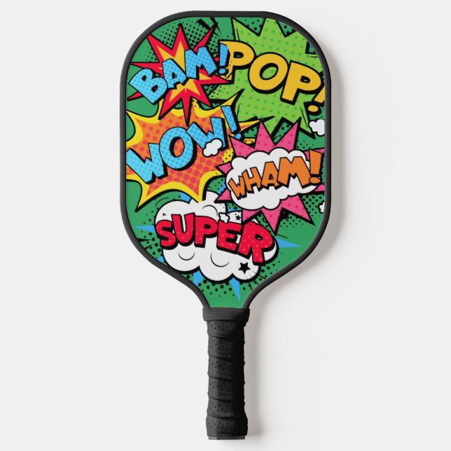 Palas De Pickleball Paddle Pop Art Pickleball (Anverso)